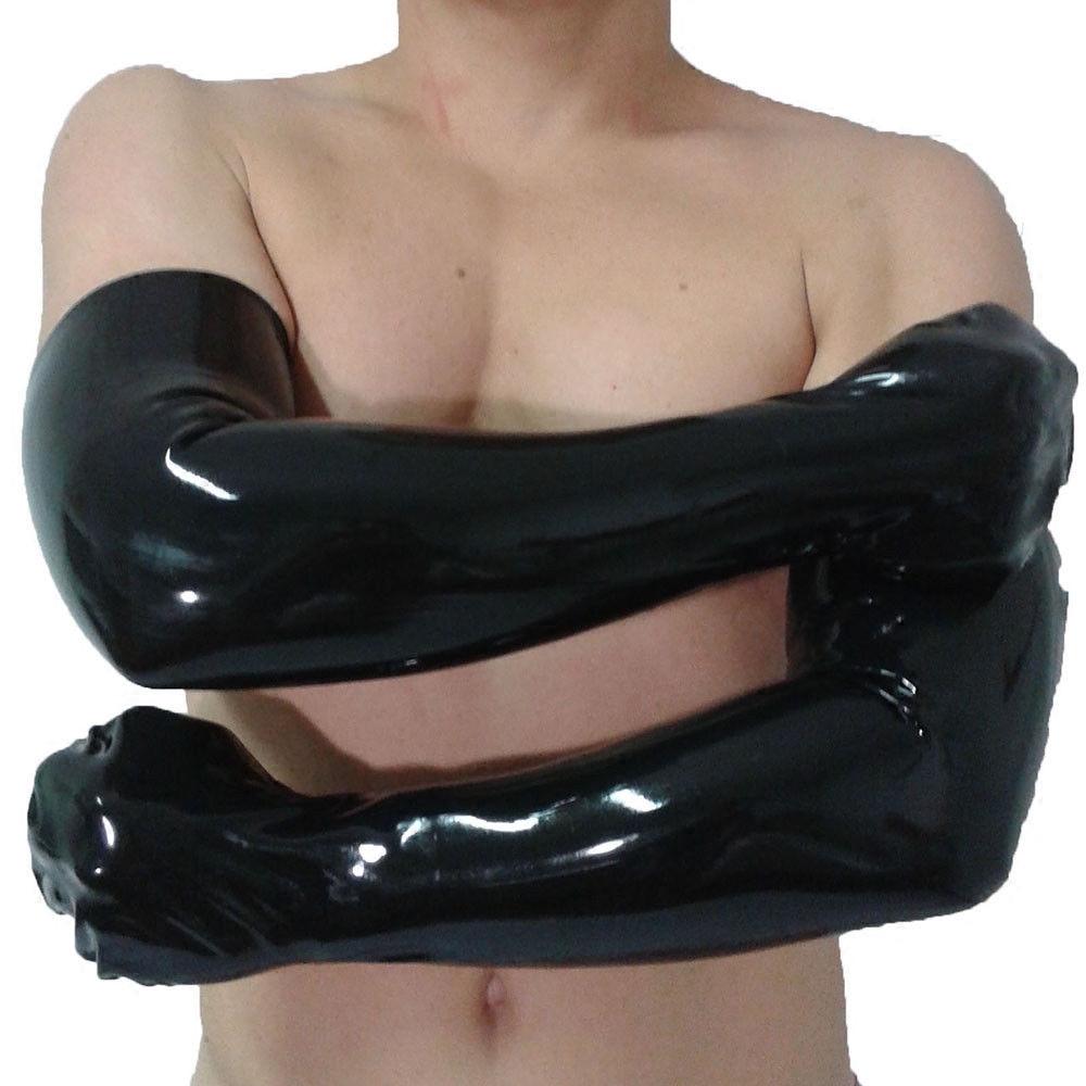 乳胶手套 拳交乳胶长手套 包手束缚拳交乳胶手套  乳胶长手套