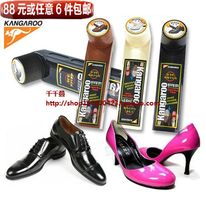 韩国原装进口Kangaroo袋鼠牌液体鞋油皮革保养鞋油皮鞋护理品