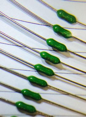 绿色电阻式保险丝 电动玩具保险丝 进口原装力特4A  125V 10只