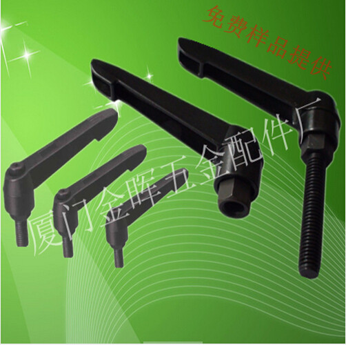 可调位紧定手柄 可调把手 锁紧手柄紧盯手柄7型L型手柄锌合金手柄