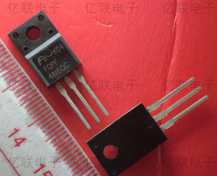 场效应管2N60 FQPF2N60C  MOSFET N 2A 600V TO-220F 原装全新