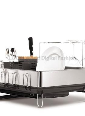 美国订货 Dishrack系列厨房不锈钢碗盘架餐具架置物架储物架进口