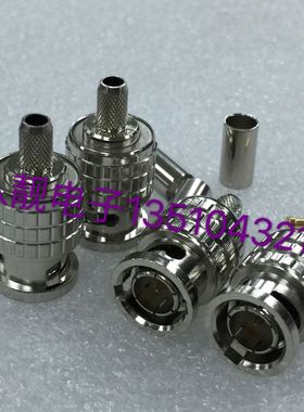 CANARE佳耐美BCP-B3F HD-SDI数字高清BNC头Q9压接75-3-4-5冷压头