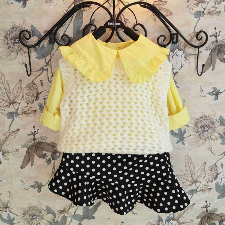 Chemise fille à manche longue - Ref 2087287 Image 1