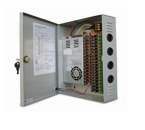 18路DC12V40A集中电源供电箱足安