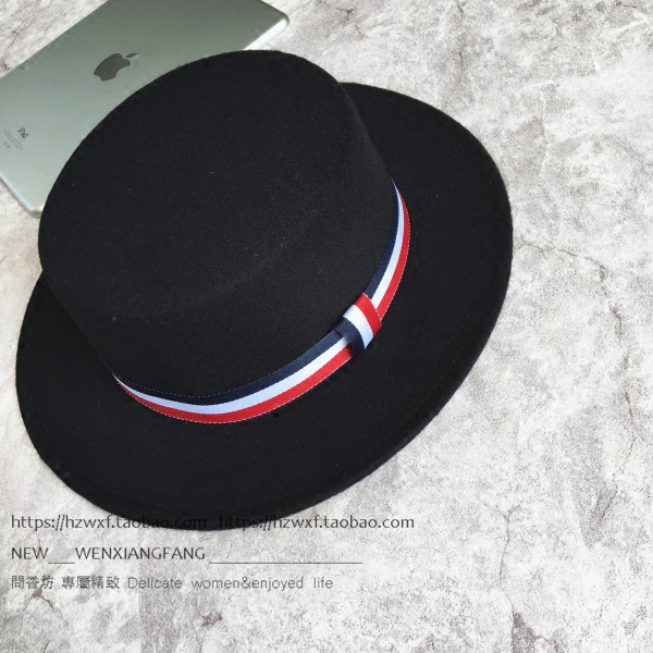 Chapeau pour homme Flat Top en de laine - Ref 1926022 Image 5