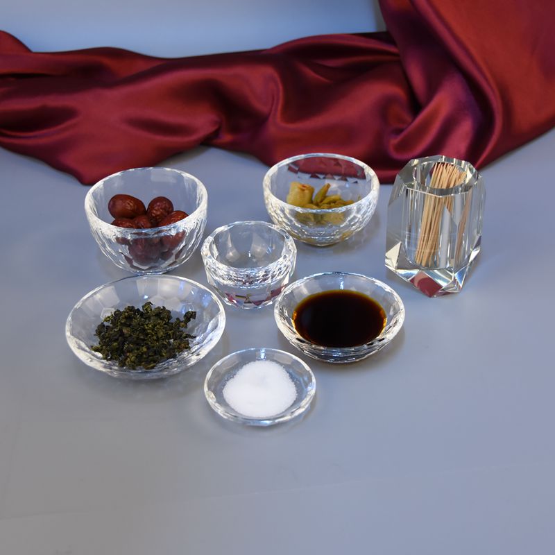 水晶玻璃小碟子酱油醋碟