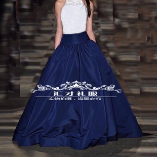 欧美风走秀半身裙礼服裙表演车展年会主持生日宴会