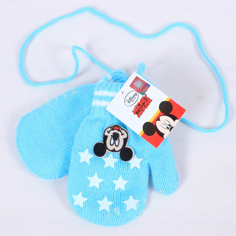 Gants pour fille DISNEY en de laine - Ref 2150226 Image 1