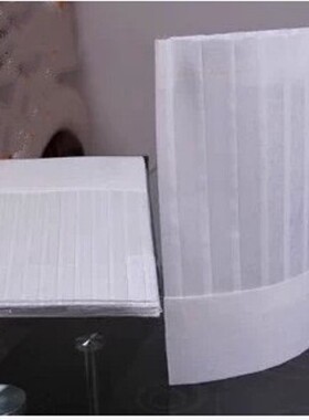厨师帽纸帽子无纺布一次性厨师帽