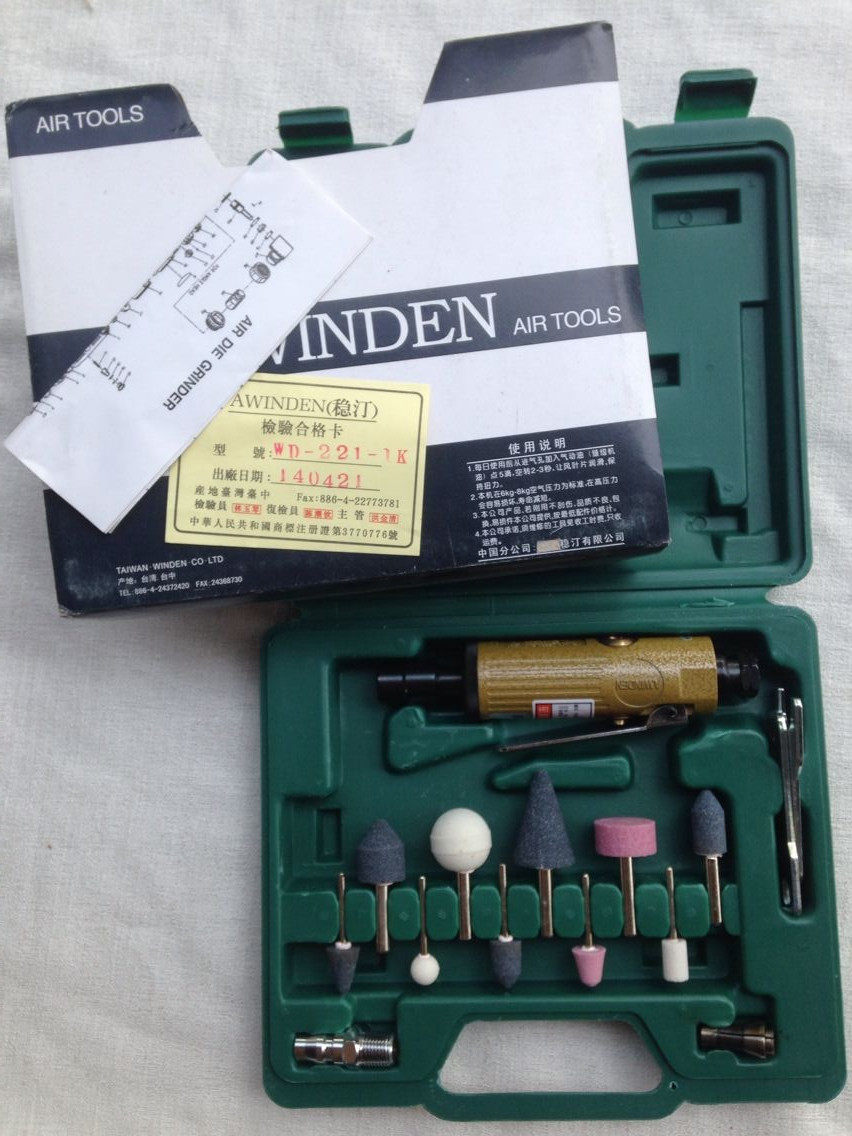 winden稳汀wd-221-1k 气动砂轮机气磨 风磨 磨光机 砂光机