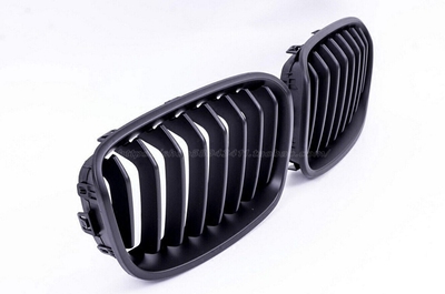 bmw宝马原厂f20运动黑色中网