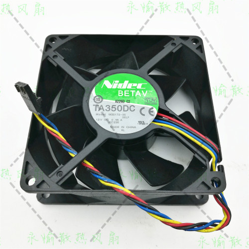 原装 NIDEC TA350DC M35172-35 12V 0.55A 9032 机箱散散热风扇