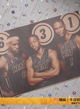 克里斯波什海报Chris Bosh龙王CB4韦德King James宿舍篮球馆挂图