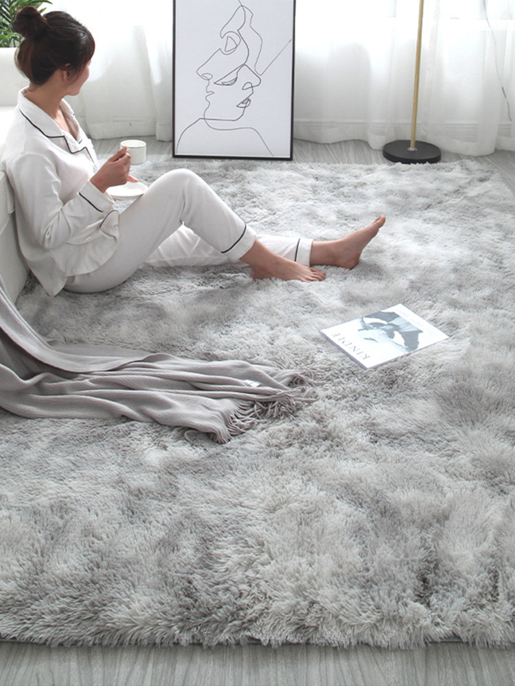 Nordic ins Living room coffee table Bedroom full of plush cute net red girl Bed blanket floor mat Household carpet