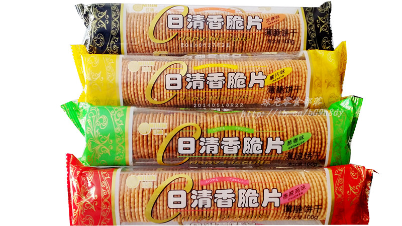 日清香脆片芝麻味100g/包 x40/箱 厂家直销