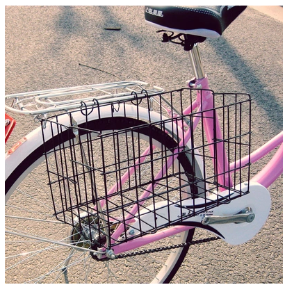 Panier pour vélo en métal - Ref 2260687 Image 1