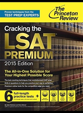 【预售】CRACKING LSAT PREMIUM 2015