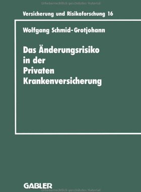 【预售】Das Anderungsrisiko in Der Privaten Krankenver...