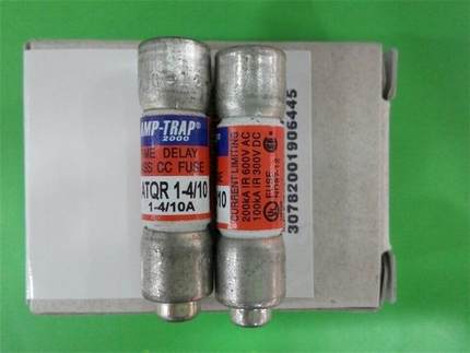 ATQR 1 4/10 AMP TRAP法雷10X38陶瓷延时熔断器保险丝1.4A正品