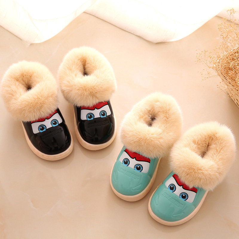Chaussons enfants en autre pour hiver - semelle caoutchouc Wear - Ref 1035615 Image 1