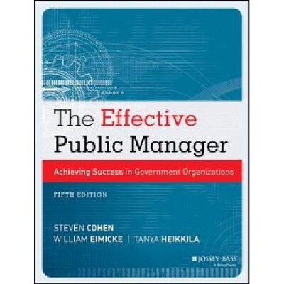 【预订】The Effective Public Manager