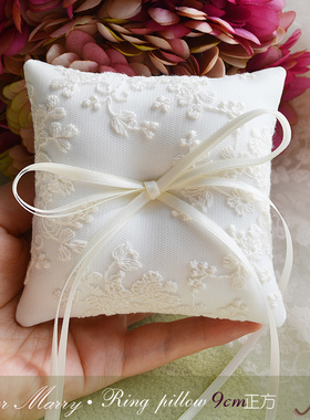 mini欧式迷你求婚戒枕 森系戒指托 创意婚礼戒枕 结婚用品戒指枕