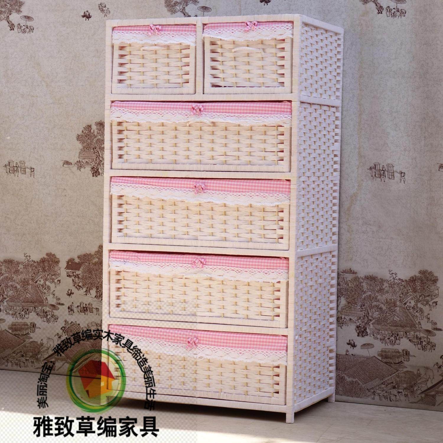 简约现代风实木卧室床头柜包邮