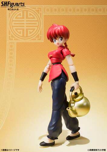 【日版现货】万代 SHF 乱马1/2 早乙女乱马 女 Ranma