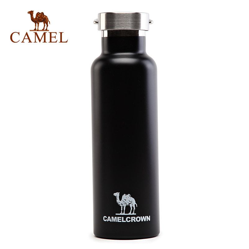 【非卖品】CAMEL骆驼男女通用便携水杯 600ML户外真空杯