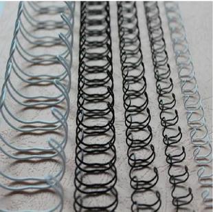 6.4mm7.9mm9.5mm11.1mm12.7mm14.3mm黑色白色 双线铁圈 装 订铁圈