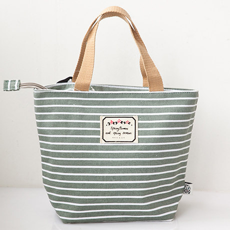 小清新條紋小包便當飯盒媽咪包袋小拎包帆布森林系女手提包化妝包在類目 收納整理, 家庭收納用具, 收納袋, 飯盒袋中 - 來自Buy2taobao.com提供專業的淘寶代購服務