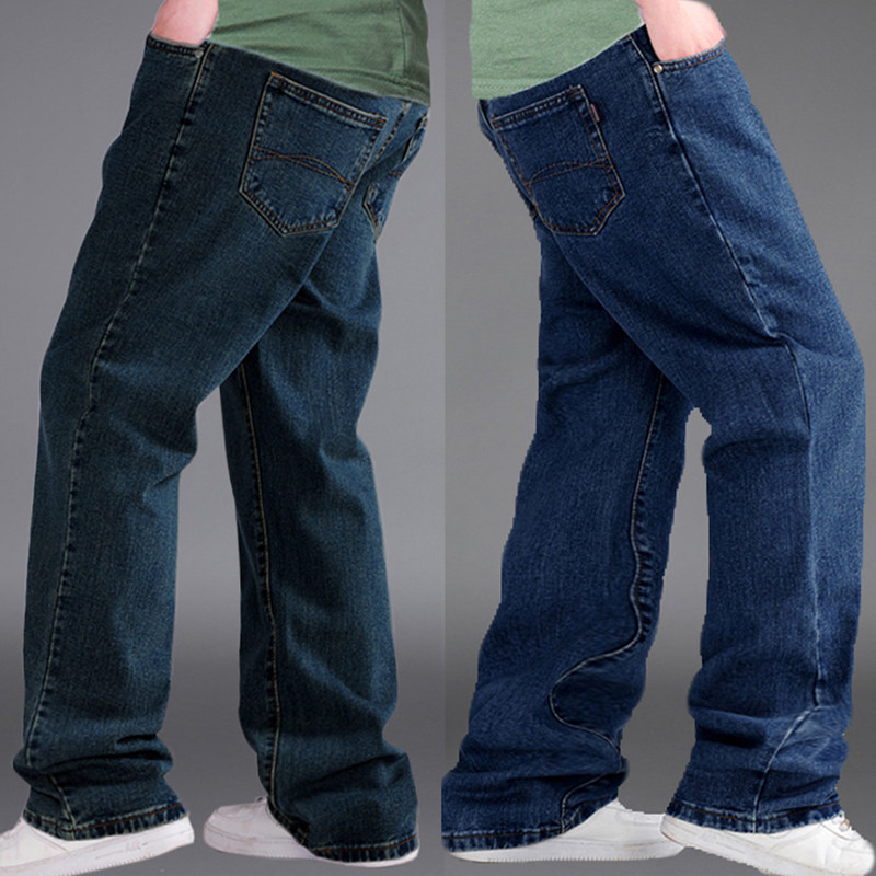 Jeans pour grands chantiers droite en vrac en coton pour automne - Ref 1461990 Image 1
