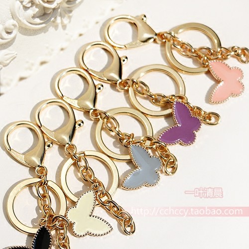 diy钥匙扣配件包挂浅金色