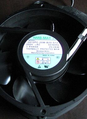 5915PC-20W-B20-S11 S12 全新原装NMB 172*150*38MM 耐高温风扇