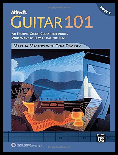 【预售】Alfred's Guitar 101, Bk 1: An Exciting Group Cour-封面