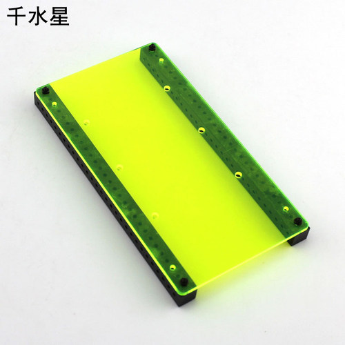 底座绿色透明支架多功能模型