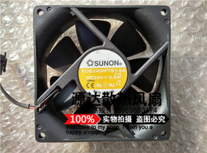 原装建准SUNON 9025 24V 3.6W KDE2409PTB1-6A 西门子变频器风扇