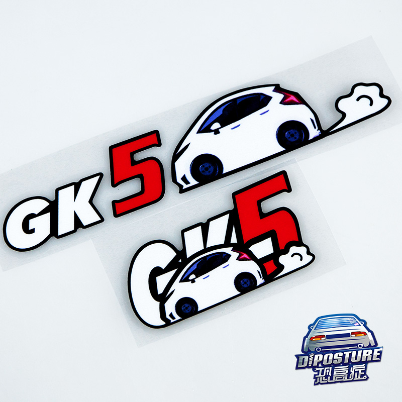 潮流个性gk5车贴拉花侧后窗玻璃