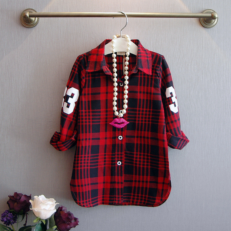 Chemise fille à manche longue - Ref 2088581 Image 1