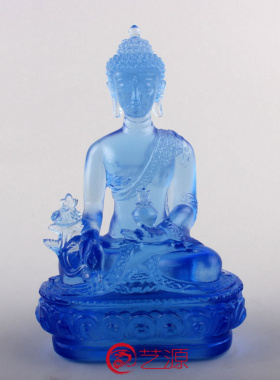 琉璃结缘风水供奉高档车载药师佛