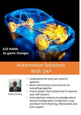 【预售】Automotive Solutions with SAP: Essen...