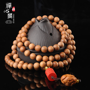 Zen Club natural Tan 10mm108 ''s Cairn sandalwood original bead bracelets bead jewelry pendant