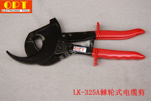 【台湾OPT】LK-325A 手动电缆剪（棘轮式）断线钳 剪线钳 32mm - 封面