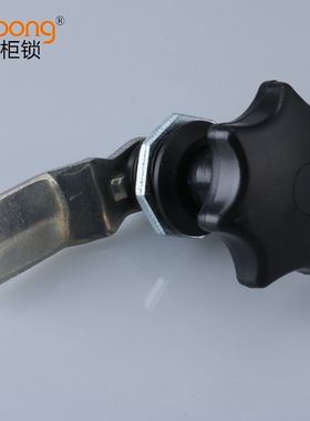 dinbong MS714-1 电柜箱旋转锁 塑料PA齿轮手柄锁 MS715-6转舌锁
