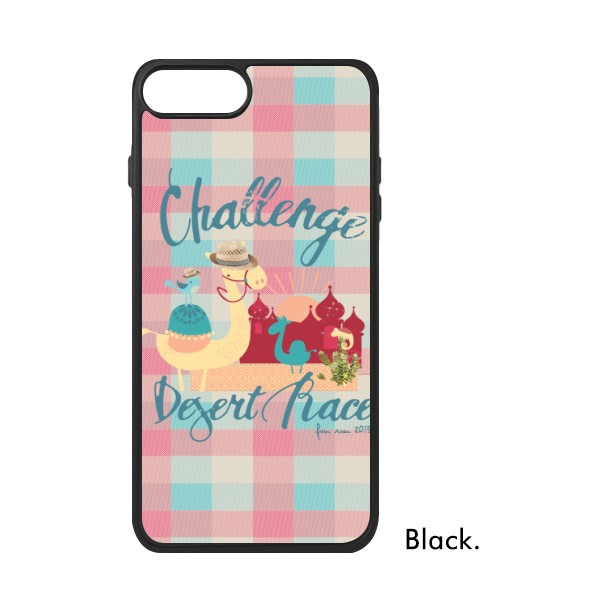 适用于iPhone骆驼鸟红蓝格动物Xr手机壳max保护套678plus硅胶11