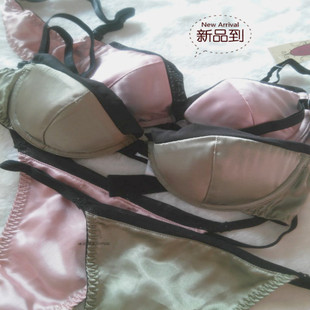 外贸出口半杯日单小胸文胸套装65BCDE 70BCD 75CD