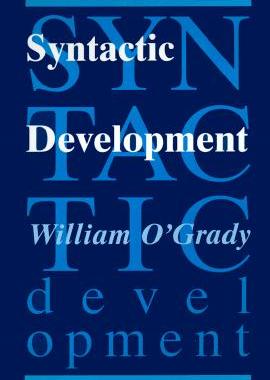 【预售】Syntactic Development