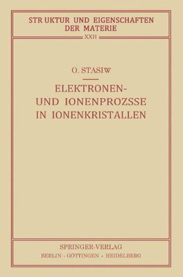 【预订】Elektronen- Und Ionenprozesse in Ion...
