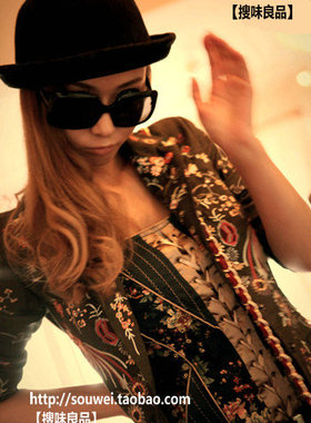 墨镜近视豹纹太阳眼镜千颂伊同款